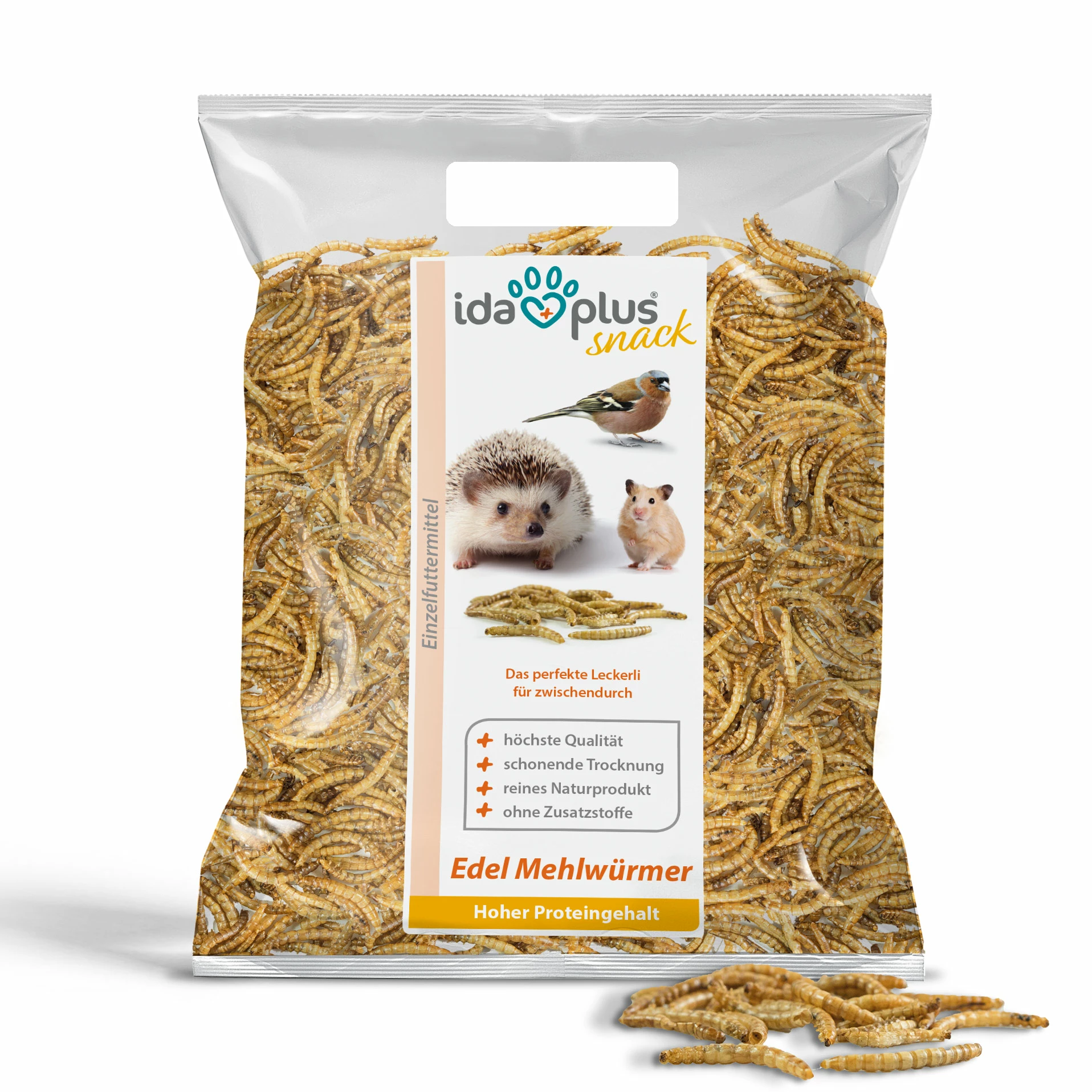 Ida Plus Edel Mehlwürmer 1000g 1 Ida Plus Edel Mehlwürmer 1000g