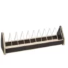 Polmark Futterrinne Beschichtet Mit Kippgitter 100cm