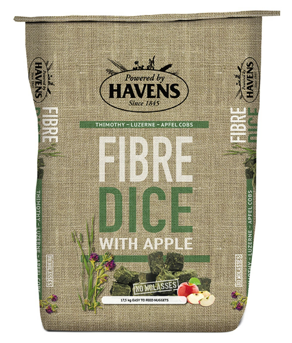 Havens Fibre Dice Apfel 17,5kg 2 Havens Fibre Dice Apfel 17,5kg – Bild 2
